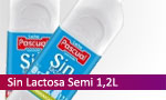 Leche Pascual Sin Lactosa Semi 1,2L