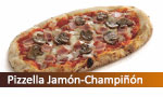 Pizzella Jamon y Champiñon