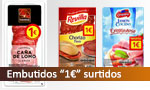 Embutidos 1 euro surtidos